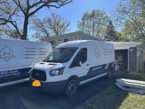 J and J Renovations Van